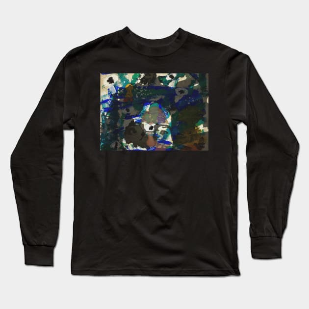 Amelia Ear Heart's Sonic Aviary! Long Sleeve T-Shirt by Corn Puff Records